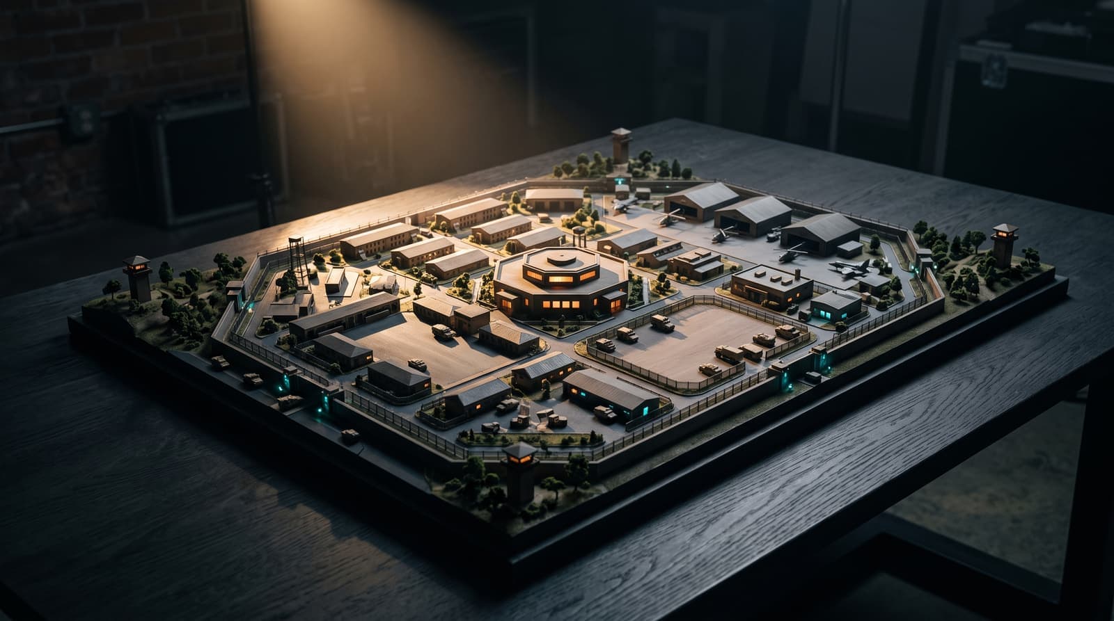 An architectural model of a secure defence campus
